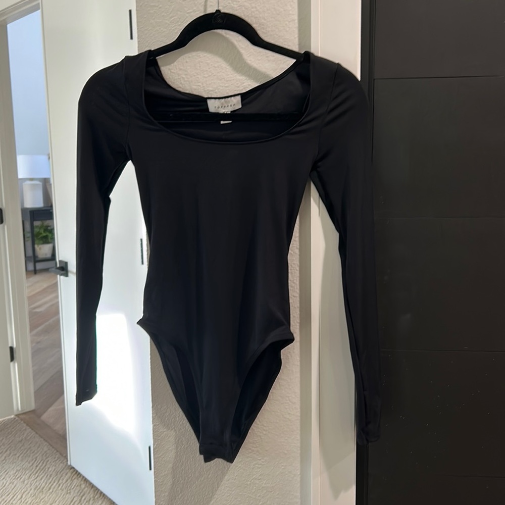 Topshop square neck body suit